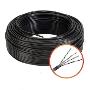 CABLE UTP CAT. 5E EXTERIOR DE 50 MTS. 100% COBRE.