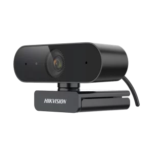 HIKVISION TURBO WEBCAM DS-U02 2 MP CMOS, RESOLUCION 1920 × 1080, MIN. ILUMINACION: 0.1 LUX @ (F1.2, AGC ON), MICROFONO INCORPORADO, USB 2.0, PLUG-AND-PLAY.