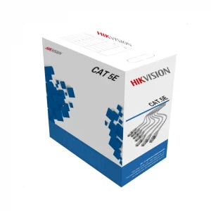 CABLE UTP CAT. 5E DE 305 MTS, 100% COBRE SOLIDO, 0,45 MM, MARCA HIKVISION